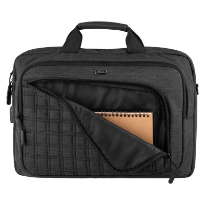 2E Сумка CrossSquares 16", чорна 2E Сумка CrossSquares 16", чорна