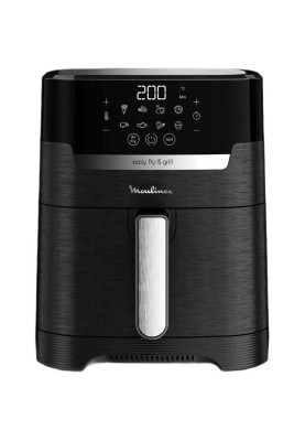 Moulinex Мультипіч EasyFry&Grill Precision, 1550Вт, чаша-4.2л, сенсорне керув., пластик, чорний