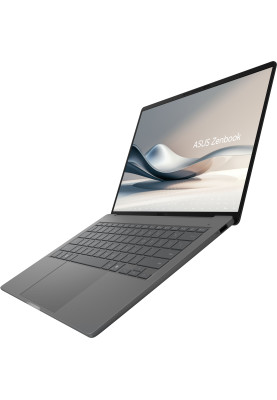 ASUS Ноутбук Zenbook A14 UX3407QA-QD002W 14" WUXGA OLED, Snapdragon X X1 26100, 16GB, F512GB, UMA, Win11, Сірий