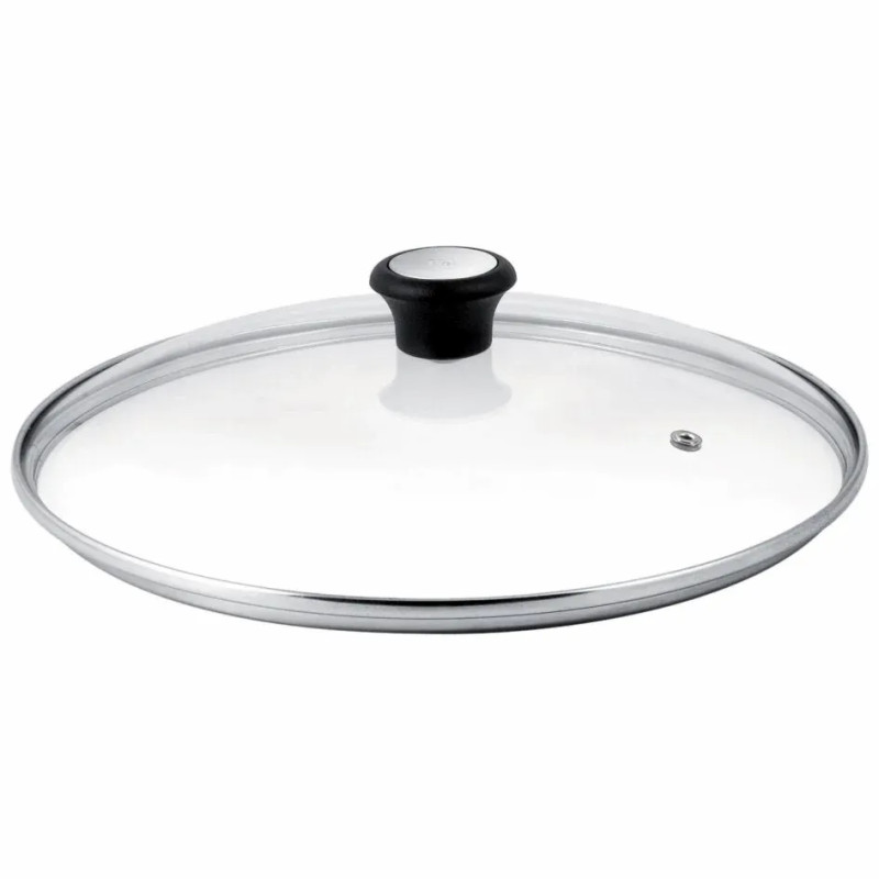 Tefal Сковорода з кришкою So' Light, 28см, алюміній, бакеліт, скло, чорний