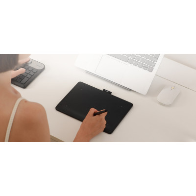 Huion Графічний планшет 6.3"x3,9" Inspiroy Frego S, BT, USB-C, чорний Huion Графічний планшет 6.3"x3,9" Inspiroy Frego S, BT, USB-C, чорний