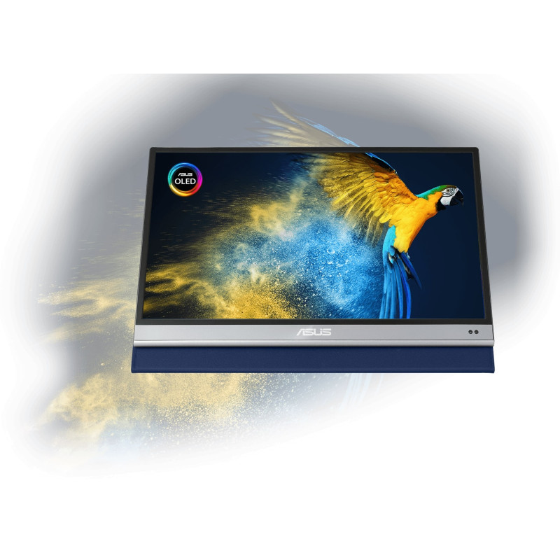 ASUS Монітор портативний 13.3" ZenScreen MQ13AH mHDMI, 2xUSB-C, OLED, 1ms, DCI-P3 100%, HDR10, Cover