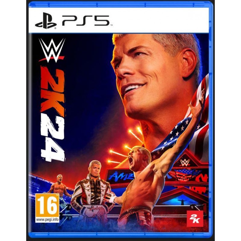 Games Software WWE 2K24 [BD диск] (PS5)