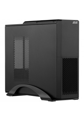 2E Корпус S613ARGB-400, з БЖ 2E 400W-SFX, 1xUSB3.0, 1хUSB Type-C, 1x80мм, Micro ATX/ Desktop, чорний