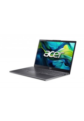 Acer Ноутбук Aspire 15 A15-41M 15.6" FHD IPS, AMD R5-8640HS, 16GB, F512GB, UMA, Win11, сірий