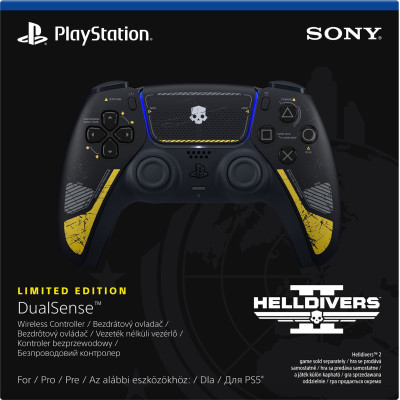 PlayStation Геймпад Dualsense BT (Helldivers 2 Limited Edition)