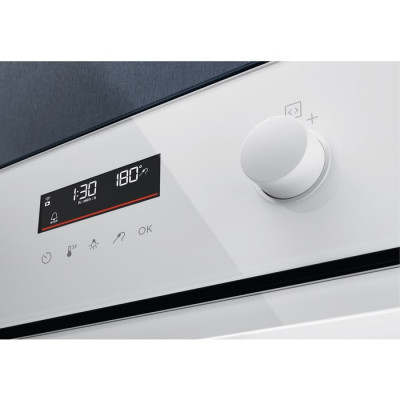 Electrolux Духовий шафа Electrolux електричний, 72л, A+, пара, дисплей, конвекція, телескопічні напрямні, білий