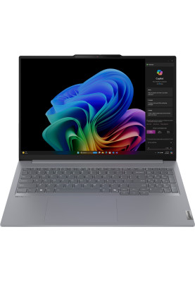 Lenovo Ноутбук Lenovo ThinkBook 16-G7 16" WUXGA IPS AG, Snapdragon X Plus X1P-42-100, 16GB, F512GB, UMA, Win11P, сірий