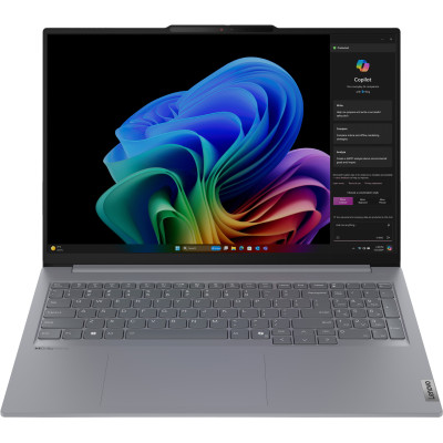 Lenovo Ноутбук Lenovo ThinkBook 16-G7 16" WUXGA IPS AG, Snapdragon X Plus X1P-42-100, 16GB, F512GB, UMA, Win11P, сірий