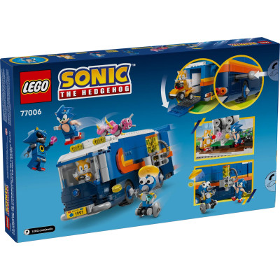 LEGO Конструктор Sonic Sonic та командний вантажівка
