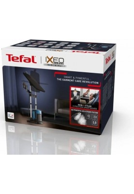 Tefal Прасувальна система IXEO POWER, 2170Вт, 1100мл, паровий удар -200гр, постійна пара - 90гр, з дошкою для прасування, нерж. сталь, чорно-синій