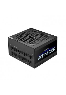 Chieftec Блок живлення Atmos (850W), >90%, 80+ Gold, 135мм FDB, 1xMB 24pin(20+4), 2xCPU 8pin(4+4), 4xMolex, 9xSATA, 2xPCIe 8pin(6+2), 1xPCIe GEN5 16pin, Fully Modular