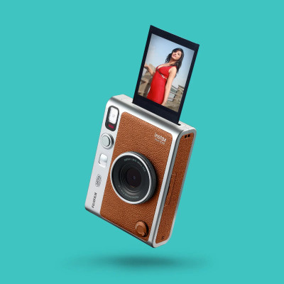 Fujifilm Фотокамера миттєвого друку INSTAX MINI EVO Brown