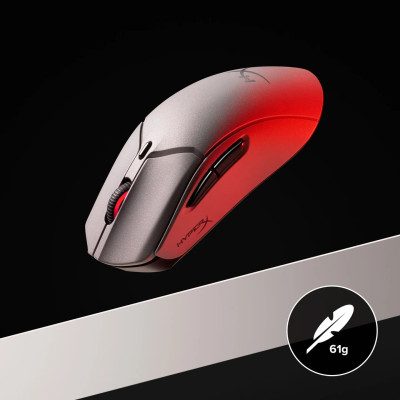 HyperX Миша Pulsefire Haste 2 Pro, RGB, USB-A/WL/BT, чорний