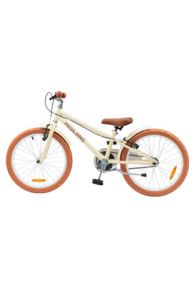 Miqilong Дитячий велосипед RM 20" бежевий