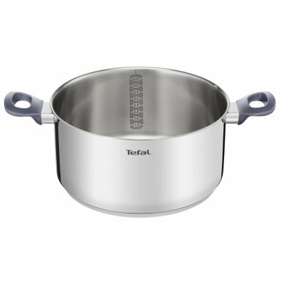 Tefal Кастрюля Daily Cook з кришкою, 24см, нержавіюча сталь, алюміній, бакеліт