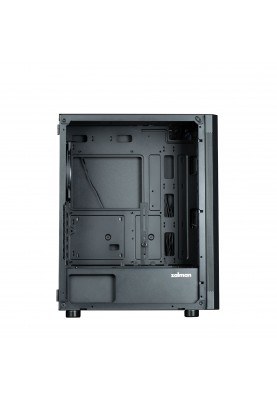 Zalman Корпус I4 TG, без БЖ, 2xUSB3.0, 1xUSB2.0, 4x140мм RGB, VGA 320мм, LCS ready, TG Side Panel, ATX, чорний