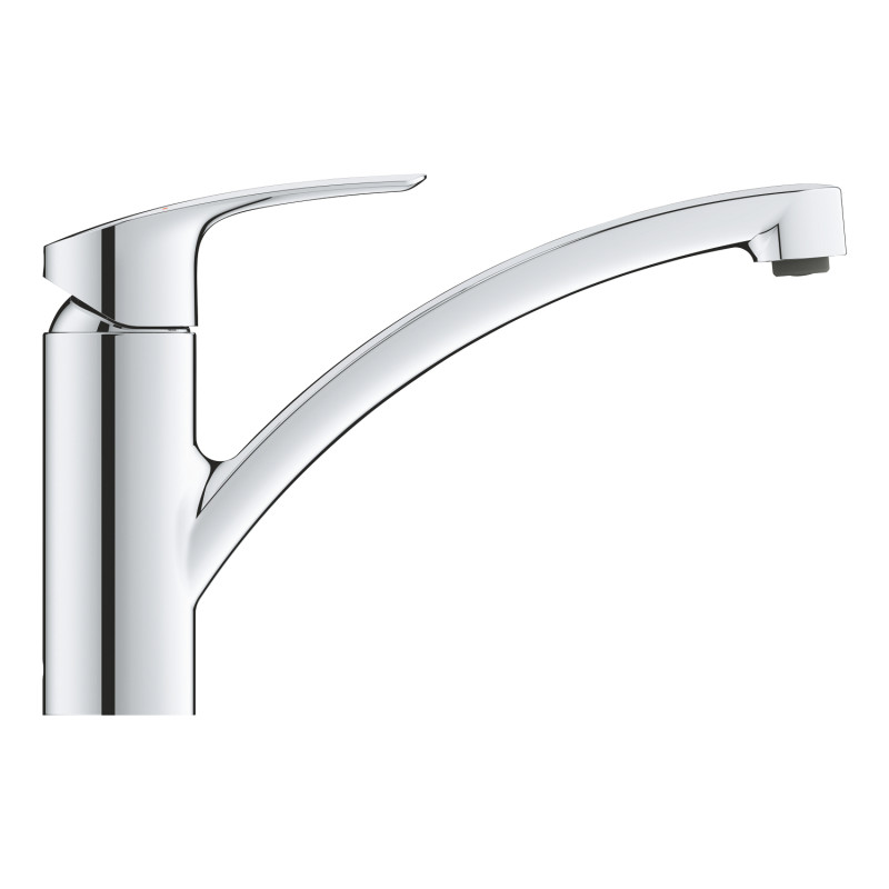 Grohe Змішувач для кухні Via, довж.виливу - 227мм, поворотний, 1важіль, хром