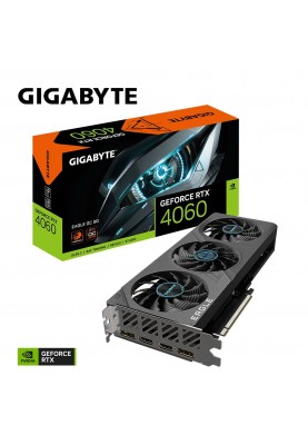 Gigabyte Відеокарта GeForce RTX 4060 8GB GDDR6 EAGLE OC