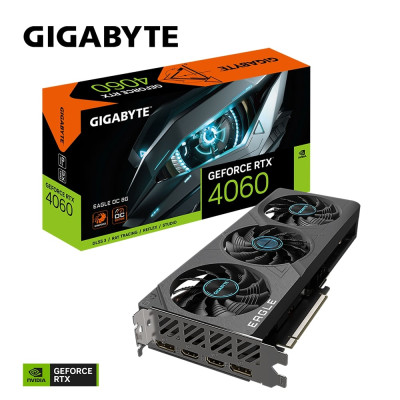 Gigabyte Відеокарта GeForce RTX 4060 8GB GDDR6 EAGLE OC