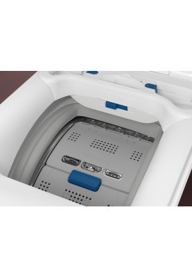 Electrolux Пральна машина вертикальна, 7кг, 1300, A+++, 60см, дисплей, пара, інвертор, білий