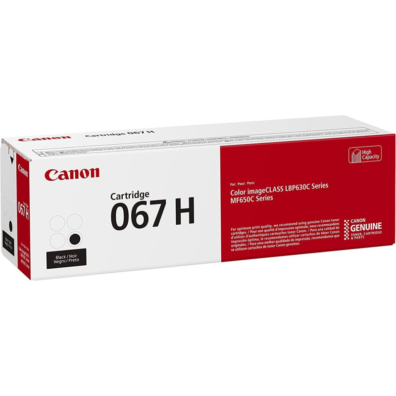 Canon Картридж 067H MF651Cw/MF655Cdw/MF657Cdw/LBP631Cw/LBP633Cdw Black (3130 стр.)