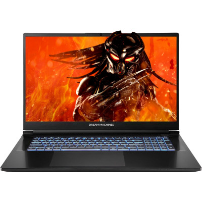 Dream Machines Ноутбук RG4050-17 17.3FHD IPS, Intel i7-14650HX, 16GB, F1TB, NVD4050-6, DOS, чорний