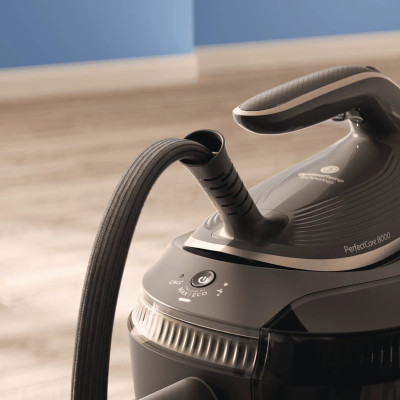 Philips Парогенератор Philips PerfectCare 8000, 3120Вт, 1400мл, паровий удар -800гр, верт. відпарювання, нерж. сталь, чорний