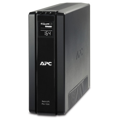 APC Джерело безперебійного живлення Back-UPS Pro 1500VA/865W, LCD, USB, 3+3 Schuko