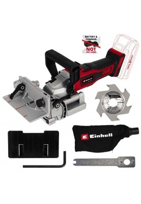 Einhell Фрезер ламельний TE-BJ 18 Li - Solo акум., PXC, 18В, 20 мм, диск 100х22х3.8 мм