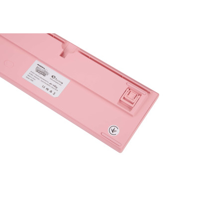 Akko Клавіатура механічна 3098S Patrick 98Key, CS Sponge, USB-A, Hot-swappable, EN/UKR, RGB, Рожевий