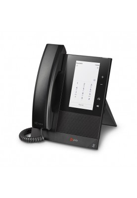 Poly SIP-телефон CCX 400, RJ9, USB, сертифікат Microsoft Teams, PoE, чорний