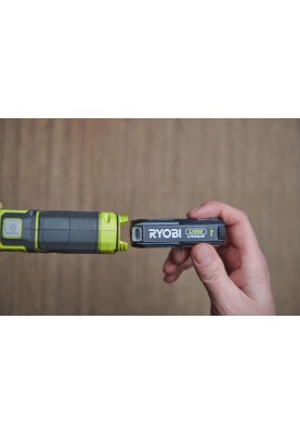 Ryobi Ліхтар інспекційний акумуляторний USB Lithium RLI4-120G, 4В, 2А·рік, 650лм, 3 режими, магніт, затискач 0.17кг