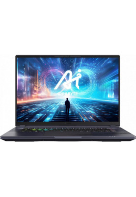 Gigabyte Ноутбук AORUS 16X 16.0 QHD 165Hz, Intel i7-13650HX, 16GB, F1TB, NVD4070-8, W11, чорний