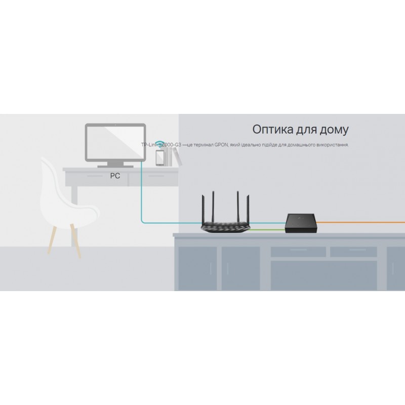 TP-Link GPON-маршрутизатор XZ000-G3 GPON 1xGE LAN 1xSC/APC WAN