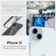 Spigen Чохол для Apple iPhone 15 Ultra Hybrid MagFit, Graphite