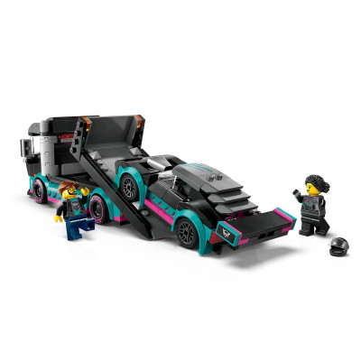 LEGO Конструктор City Автомобіль для перегонів й автовоз LEGO Конструктор City Автомобіль для перегонів й автовоз