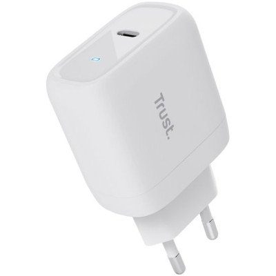 Trust Зарядне пристрій мережевий Maxo 45Вт, USB-C PD, білий
