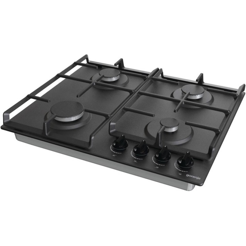 Gorenje Комплект (духовка електрична BO6735E02BK + поверхня газова G641EB), 740147, чорн