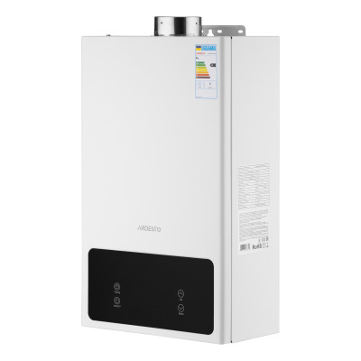 ARDESTO Комплект газова колонка ARDESTO HB02 10л/хв 20кВт турбована Low NOx з димоходом ARDESTO Комплект газова колонка ARDESTO HB02 10л/хв 20кВт турбована Low NOx з димоходом