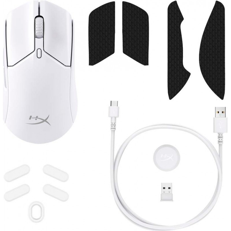 HyperX Миша Pulsefire Haste 2 WL, White