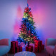 Twinkly Гірлянда Smart LED Twinkly tree Strings RGB 500 налаштована на 2.1м ялинці