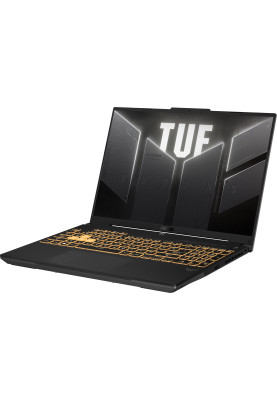 ASUS Ноутбук TUF F16 FX607VU-RL017 16" FHD IPS, Intel 5 210H, 16GB, F512GB, NVD4050-6, NoOS, Сірий