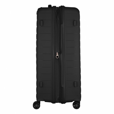 2E Валіза, Aero, поліпропілен, велика, 99/119 л, TSA, 4 колеса, EXP, чорна 2E Валіза, Aero, поліпропілен, велика, 99/119 л, TSA, 4 колеса, EXP, чорна