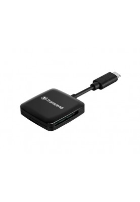 Transcend Кардрідер USB 3.2 Type-C > microSD/SD Чорний