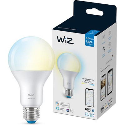 WiZ Лампа розумна E27, 13W, 100W, 1520Lm, A67, 2700-6500K, Wi-Fi