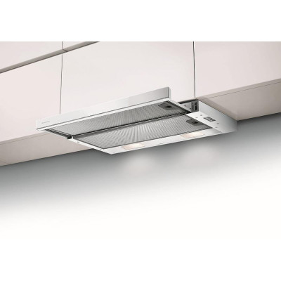Faber Витяжка телескоп, 60см, 518м3г, Flexa Ng Glass W A60, білий
