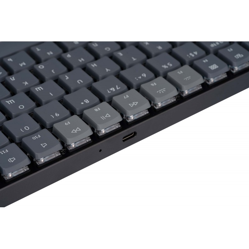 Keychron Клавіатура K3 84 Key Gateron Brown RGB WL UA Black