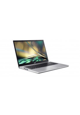 Acer Ноутбук Aspire 3 A315-59 15.6" FHD IPS, Intel i5-1235U, 16GB, F512GB, UMA, Lin, сріблястий