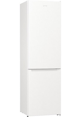 Gorenje Холодильник з нижн. мороз. камерою, 200х60х60см, 2 двері, 235(96)л, А++, NoFrost+, Зона св-ті, білий